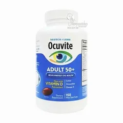 (Hàng ngoại) Viên uống Ocuvite Adult 50+ Mỹ - Bổ sung Vitamin E, Lutein, hỗ trợ sức khỏe mắt cho người lớn tuổi trên 50, chống oxy hóa hiệu quả