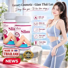 Giảm Cân đốt mỡ Viên Uống Rau Củ detox 30 viên từ thiên nhiên Day Slim mẫu mới