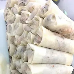 100 Vỏ bánh tráng đậu xanh cuốn chả giò giòn xốp 18cm