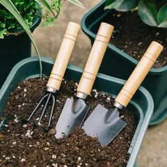 Bộ dụng cụ 3 món làm vườn, bộ dụng cụ làm vườn mini