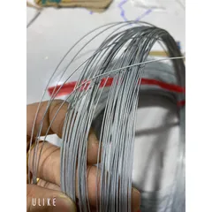100 Mét dây thép mạ kẽm 0.6 li làm hoa giấy, trang trí thủ công