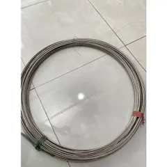 10 Mét dây thép inox 4li - dây thép inox 201 sáng bóng 4mm