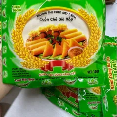 Gói 300 lá nem bò bía đậu xanh - Vỏ bánh bò bía cuốn nem loại đặc biệt