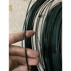 10 Mét dây thép bọc nhựa loại 3.5li màu xanh uốn dẻo