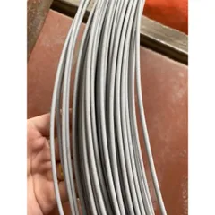 10 Mét dây thép bọc nhựa màu ghi xám 3.5li không rỉ độ bền cao