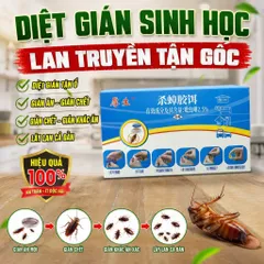 Thuốc (Gel) diệt Gián sinh học, lan truyền tận gốc - Hộp 8 viên nhỏ