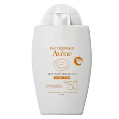 (Hàng ngoại) Kem Chống Nắng Vật Lý Avène Mineral Fluid SPF50+ Cho Da Nhạy Cảm, Bảo Vệ Tia UV, Dưỡng Ẩm, Không Gây Kích Ứng 50ml