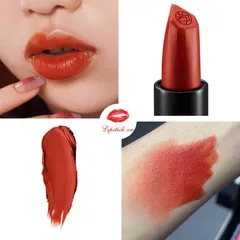 Son Shu Uemura 590 Màu Hồng Cam Cháy Vỏ Đen - Son Dưỡng Môi Chính Hãng Từ Mỹ, Độ Bám Màu Tốt, Dưỡng Ẩm Mềm Mại 884903