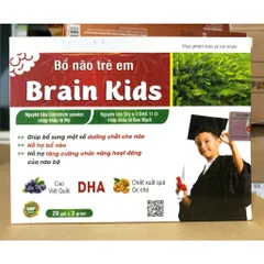 Bổ Não Trẻ Em Brain Kids bổ não, tăng thị lực, tăng cường miễn dịch, óc chó, việt quất, hạnh nhân