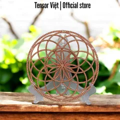 (Phạm Tráng Tensor Việt) Seed of life (Hạt giống sự sống) 144Mhz chống bức xạ điện từ trang trí phòng khách bàn làm việc