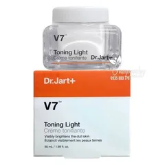 (Hàng ngoại) Kem Dưỡng Ẩm Sáng Da V7 Toning Light Dr.Jart+ Hàn Quốc 15ml - Giải Pháp Dưỡng Da Hiệu Quả, Cải Thiện Độ Bóng Và Ẩm Mượt