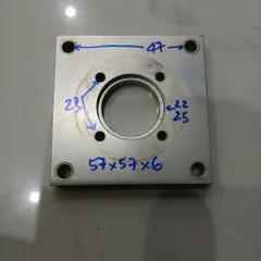 mặt bích lỗ tròn nhiều kích thước nhôm