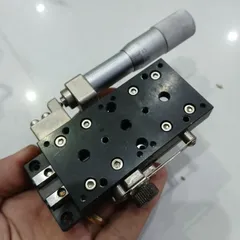 [panme lớn - 25mm] bộ trượt 40x80 panme tinh chỉnh 0.01 loại lớn hành trình 25mm có vạch có khóa vị trí