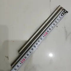 trục sắt, inox phi 10 2 lỗ ren M5 tháo máy bao chuẩn bao thẳng
