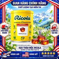KẸO NGẬM THẢO MỘC RICOLA ORIGINAL SCHWEIZER ALPENKRAUTERN 250G