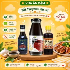 Sốt Teriyaki Hữu Cơ Lumlum | PB Farm 200ml cho bé từ 12m