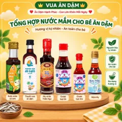 Tổng Hợp Nước Mắm ăn dặm / Nước Mắm Thiên Ngư cho bé