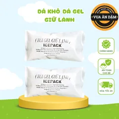 Đá khô Đá Gel giữ lạnh cho sữa và thức ăn
