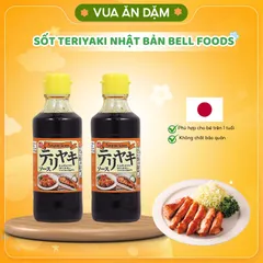 Sốt TERIYAKI Nhật Bản Bell Foods Chai 250g-Gia Vị Ăn Dặm Cho Bé Từ 12M+