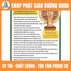 TO007 - TỜ CHÚ ĐẠI BI, BẠCH Y THẦN CHÚ VÀ NGÀY TRAI ĂN CHAY CHO PHẬT TỬ  DƯƠNG KHOA SHOP