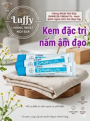Kem Giảm Ngứa Nấm VÙNG KÍN Empecid 1% Bayer 10g Nội Địa Nhật Bản