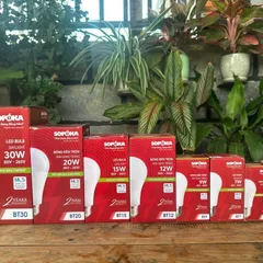 Đèn LED tròn SOPOKA ánh sáng trắng BT30 BT20 BT15 BT12 BT9 BT7 BT5 BT3 85V-265V