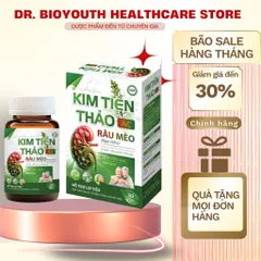 Viên Kim tiền thảo tan sỏi râu mèo AC– giảm và ngừa sỏi tiết niệu,sỏi thận, đái buốt,nhắt,tiểu đêm– Lọ 30 viên