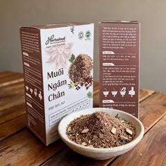 Muối Ngâm Chân Thảo Mộc Herbafood - Giảm Đau Nhức Xương Khớp, Tê Bì Chân Tay, Giúp Ngủ Ngon - Hộp 300g