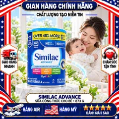 Sữa bột Similac cho trẻ từ 0-12 tháng tuổi Similac Advance OptiGro 873g Mỹ 832242