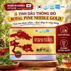 TPBVSK ROYAL PINE NEEDLE GOLD - TINH DẦU THÔNG ĐỎ 120 VIÊN