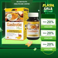 DẠ DÀY GASTROTIC PLUSS, HỘP 30 VIÊN. GIÚP BẢO VỆ NIÊM MẠC DẠ DÀY, LOÉT DẠ DÀY, Ợ HƠI, Ợ CHUA 893585
