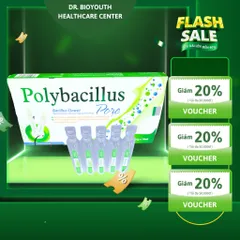Ống Men vi sinh POLYBACILLUS PURE - bổ sung lợi khuẩn đường ruột, tiêu hóa thuận lợi, ăn ngon, hấp thu hiệu quả thức ăn