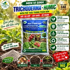 Men Vi Sinh Trichoderma Humic 1Kg | Ủ Phân Hữu Cơ, Cải Tạo Đất, Kích Rễ, Trị Nấm, Tuyến Trùng