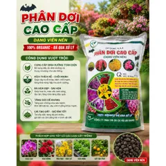 Phân Dơi gói 1kg  Hải An Khang 100% Organic Đã Qua Xử Lý cho kiểng mai vàng và bonsai