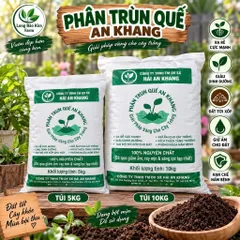 Phân Trùn Quế 5kg- 10kg Dạng Bột Nguyên Chất – Giúp Cây Ra Rễ Khỏe, Đất Tơi Xốp, Giàu Dinh Dưỡng