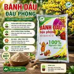 Bánh dầu đậu phộng  nguyên chất đã qua xử lý gói 1kg dạng bột và dạng viên