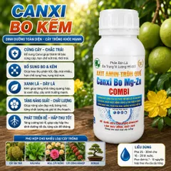 Canxi Bo Kẽm COMBI 500ml Axit Amin Trùn Quế Bổ Sung Canxi Bo Kẽm Chống Rụng Hoa Nứt Trái Đậu Trái Cho Cây Trồng
