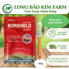 [Tặng cọ quét] Thuốc Trừ Bệnh Norshield 86.2WG Gói 50g – Đặc trị nấm, sạch bệnh nhanh, an toàn cây trồng