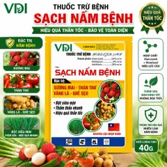 [ Combo 5 gói] Sạch Nấm Bệnh Fortazeb 72WP Gói 40G Mancozeb Metalaxyl Hỗ Trợ Sương Mai Thán Thư Vàng Lá Ghẻ Sẹo Trái