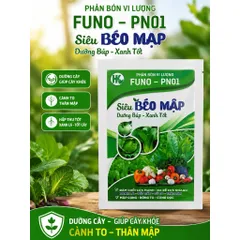 [ Combo 5 gói] Phân Bón Vi Lượng Siêu Béo Mập 50G | Phục Hồi Cây Sau Ra Hoa Đậu Quả | Dưỡng Búp Xanh , Cành To Thân Mập