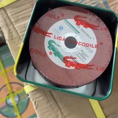Đá Cắt Sắt Inox LIDA CROCODILE 107x1.2x16mm, Đá Cắt Kim Loại Thép Không Gỉ, Đĩa Cắt Sắt Mỏng