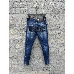 Quần Nam Jean Mẫu chữ mông kèm was rách + vẩy sơn - shop mới mong ae ủng hộ ạ