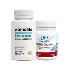 Combo Viên uống bổ sung Canxi & xương khớp Liquid Calcium & Bone Support 60 viên/ 90 viên