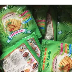 Combo 10 Gói 300 lá bánh đa nem, vỏ bò bía cuộn nem size 16cm