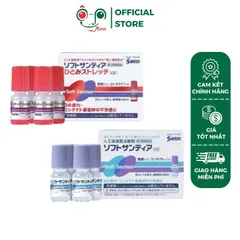 Nước nhỏ mắt nhân tạo Santen Soft Santear Nhật Bản giảm mỏi mắt, khô mắt