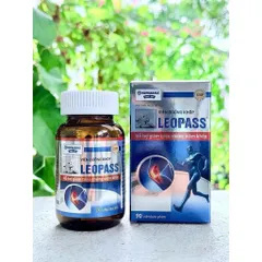Viên dưỡng khớp LEOPASS HDPharma 90 viên bao phim hỗ trợ giảm triệu chứng viêm khớp