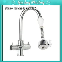 Vòi Nối Tăng Áp Xoay 360 Độ