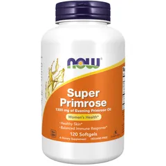 (Hàng ngoại) ( hàng công ty NK) Tinh dầu hoa anh thảo Now Super Primrose 1300mg 120 viên