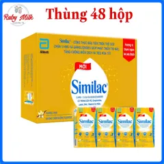 Thùng 48 hộp Sữa bột pha sẵn Similac IQ 110m/180ml