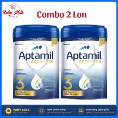 [Combo 2 Lon] Sữa Aptamil Advanced số 3 Lon 800g của Anh cho bé từ 1-3 tuổi, hỗ trợ phát triển toàn diện